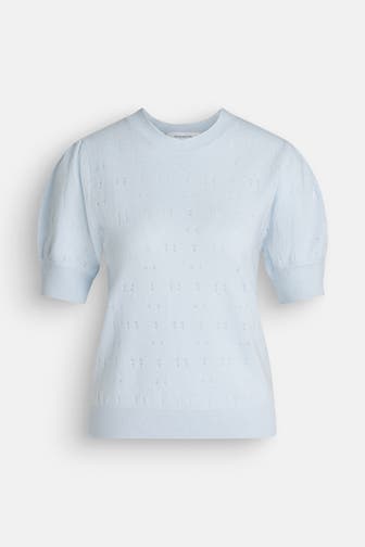 ROSEMUNDE Kaschmirmix-Shirt 'Laica' hellblau