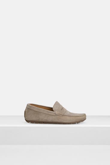 AIGNER - Leder-Loafer 'Douglas' greige