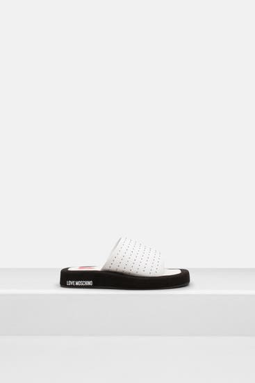 LOVE MOSCHINO - Slides zweifarbig