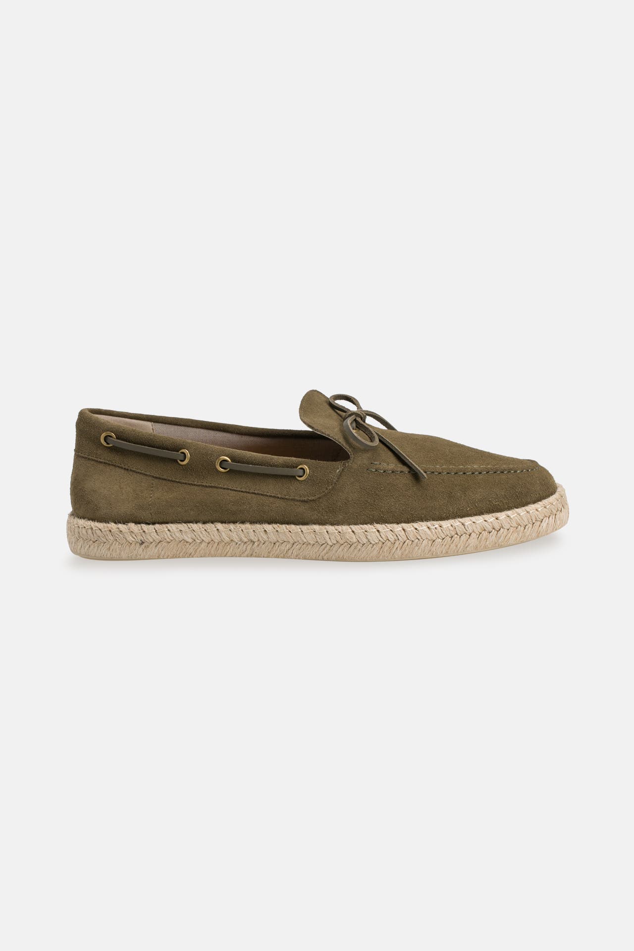 GEOX Leder-Espadrilles 'Ostuni' oliv, Bild 1