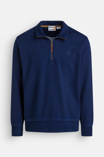 TIMBERLAND Troyer-Sweatshirt dunkelblau