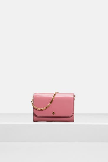 TORY BURCH - Clutch 'Emerson' rosa