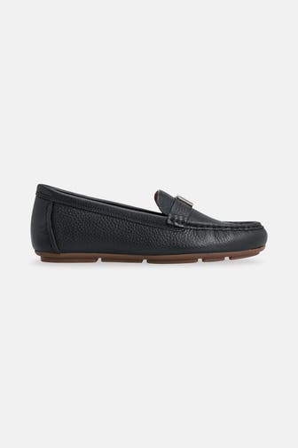 JOOP! Leder-Slipper 'Meike' schwarz