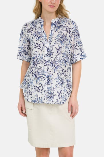 MARC O'POLO Kurzarm-Tunika floral