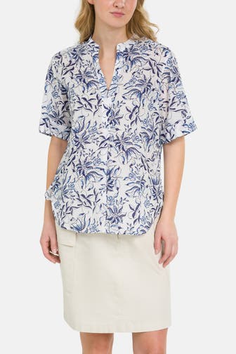 MARC O'POLO Kurzarm-Tunika floral