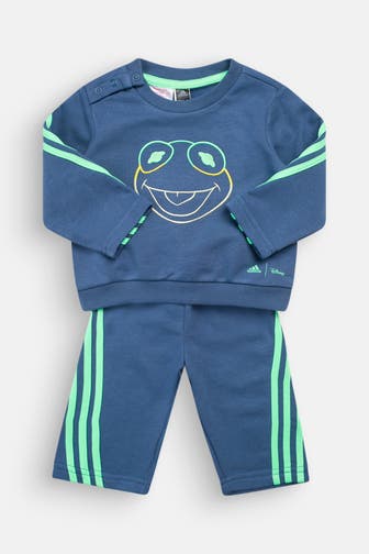 ADIDAS Set: Sweatshirt und Sweatpants zweifarbig