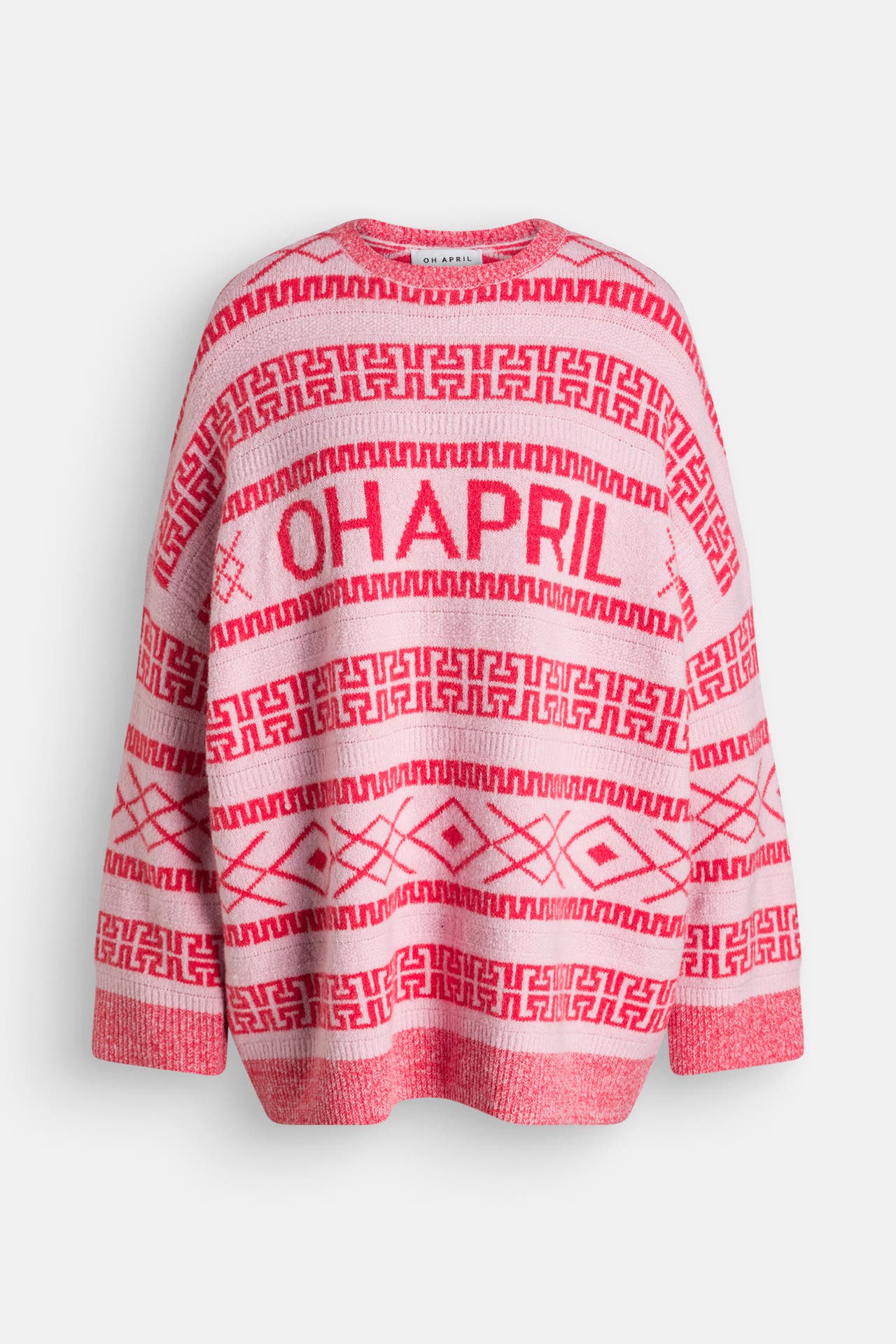 OH APRIL Strickpullover 'Lumi ' gemustert, Bild 1