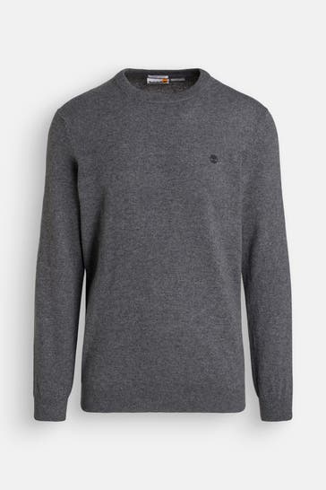 TIMBERLAND Wollmixpullover grau