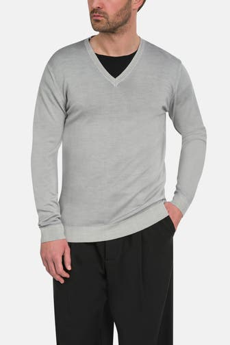 DANIELE FIESOLI Strickpullover grau