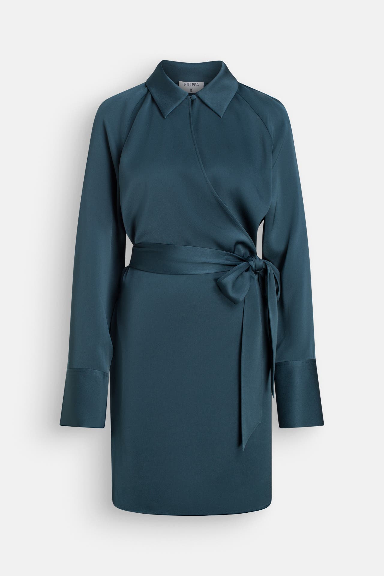 FILIPPA K Wickelkleid petrol, Bild 1