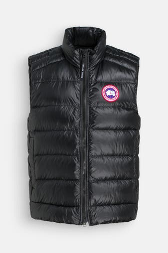 CANADA GOOSE Daunenweste 'Crofton' schwarz