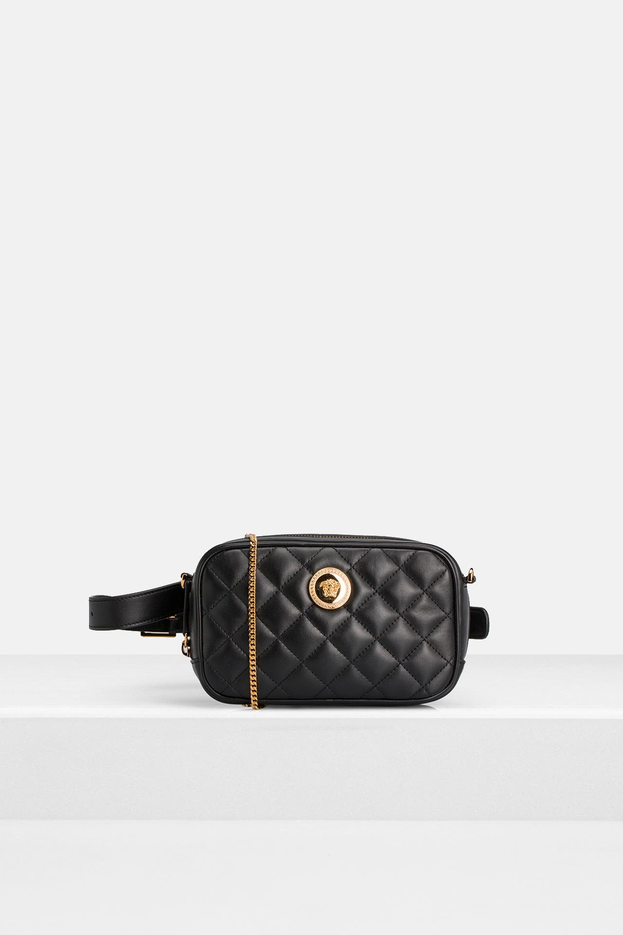 VERSACE Umhängetasche schwarz, Bild 1