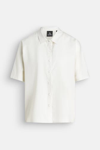 SCHÖFFEL Kurzarm-Bluse offwhite