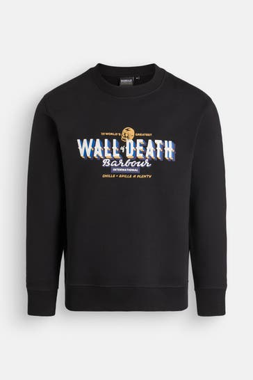 BARBOUR INTERNATIONAL Sweatshirt schwarz