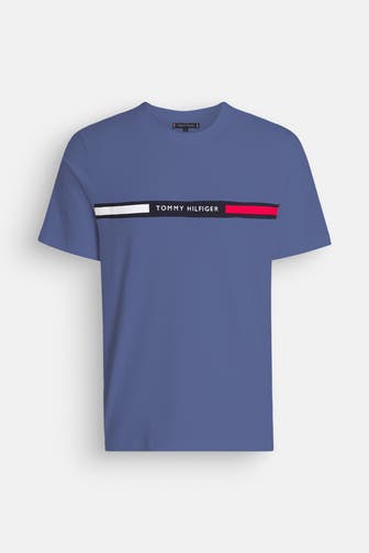 TOMMY HILFIGER T-Shirt rauchblau