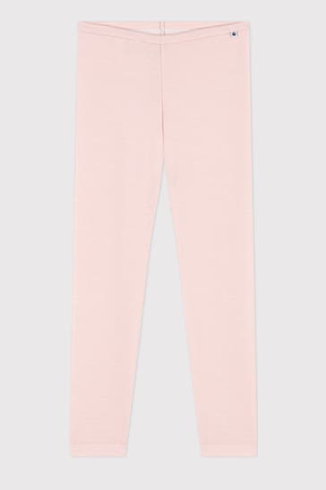 PETIT BATEAU Wollmix-Leggings altrosa