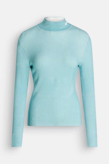 SPORTALM Rollkragenpullover aqua