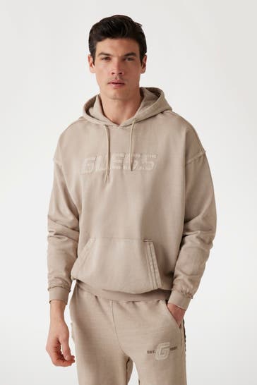 GUESS Hoodie 'Gondour' greige