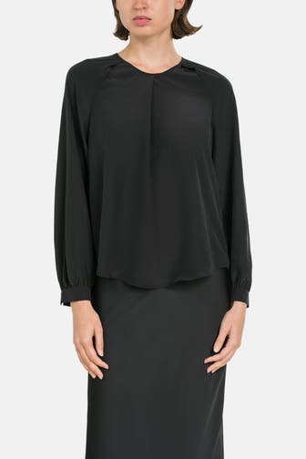 LUISA CERANO Blusenshirt schwarz