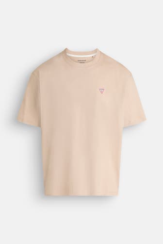 GUESS T-Shirt hellbraun