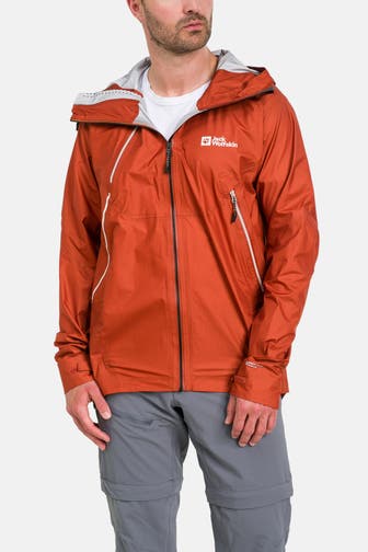 JACK WOLFSKIN Skitouren-Jacke terracotta