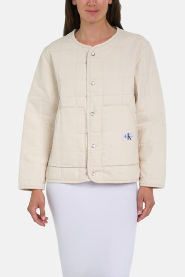 CALVIN KLEIN - Light-Steppjacke sand