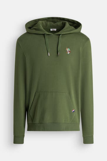U.S. POLO ASSN. Hoodie waldgrün