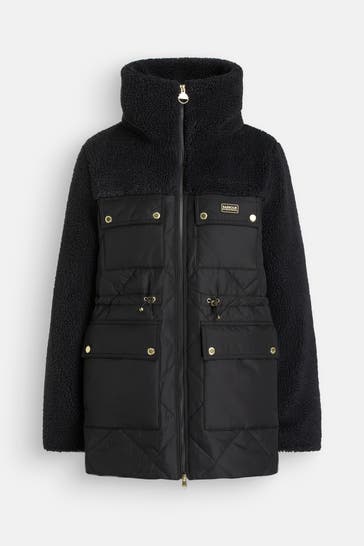 BARBOUR INTERNATIONAL Parka 'Jemison' schwarz