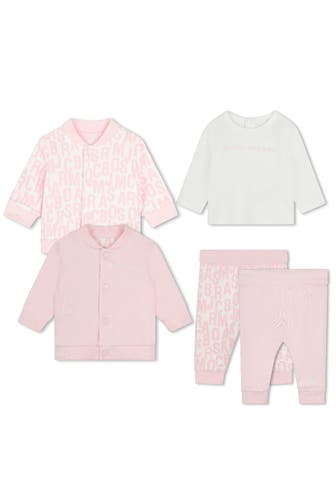 MARC JACOBS Set: Sweatjacke, Longsleeve & Leggings