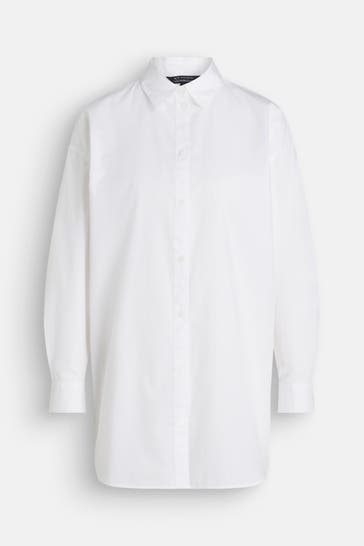 ARMANI EXCHANGE Casual-Bluse weiß