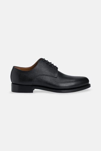 PRIME SHOES Derbys 'Graz' schwarz