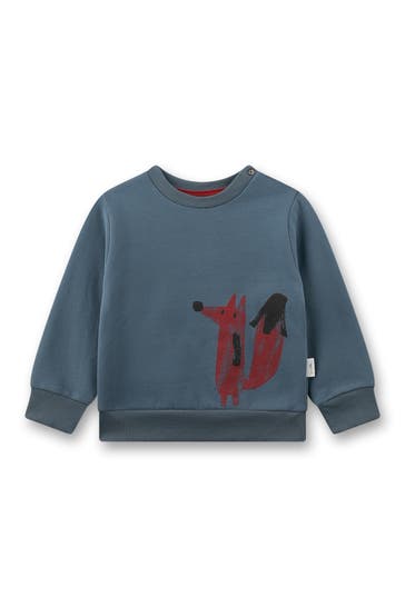 SANETTA Sweatshirt graublau