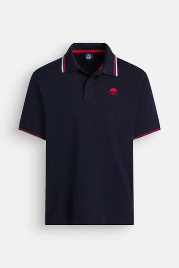 NORTH SAILS Polo-Shirt dunkelblau