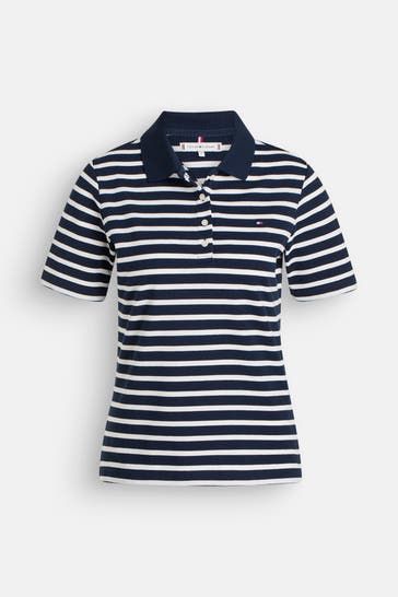 TOMMY HILFIGER Polo-Shirt gestreift