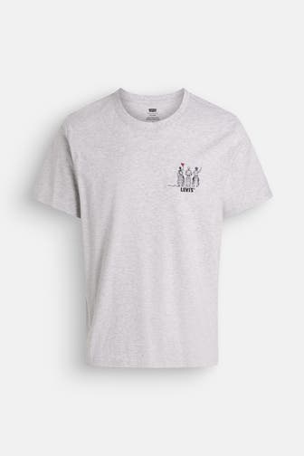 LEVI'S® T-Shirt hellgrau