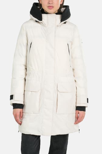WOOLRICH Parka 'Harveys' ecru