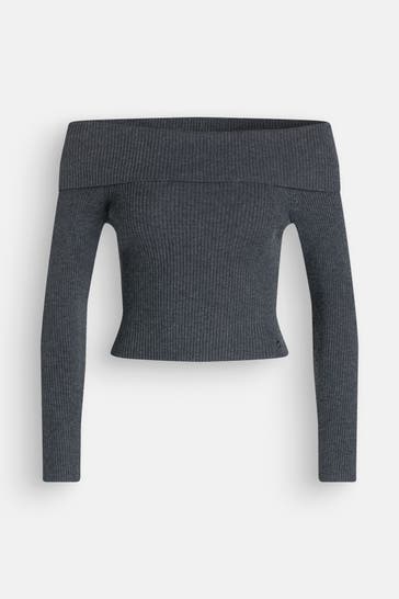 GUESS Strickpullover dunkelgrau