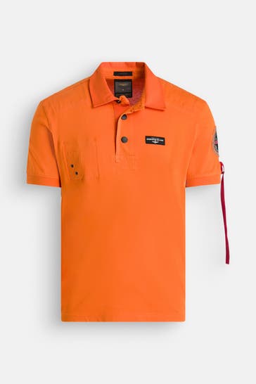 AERONAUTICA MILITARE Polo-Shirt orange