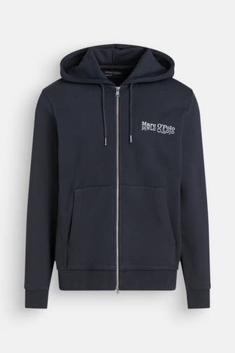 MARC O'POLO Sweatjacke schwarzblau