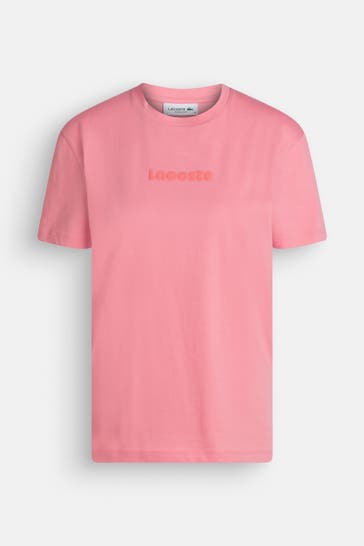 LACOSTE T-Shirt koralle