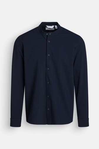 MATINIQUE Casual-Hemd 'chinzon' nachtblau