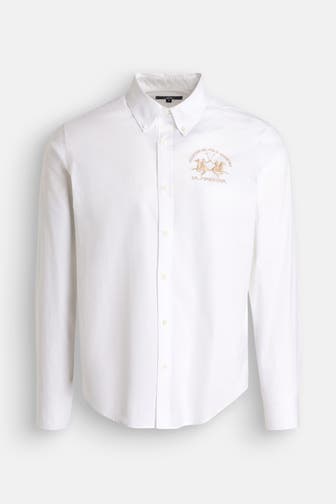 LA MARTINA Casual-Hemd weiß Regular Fit