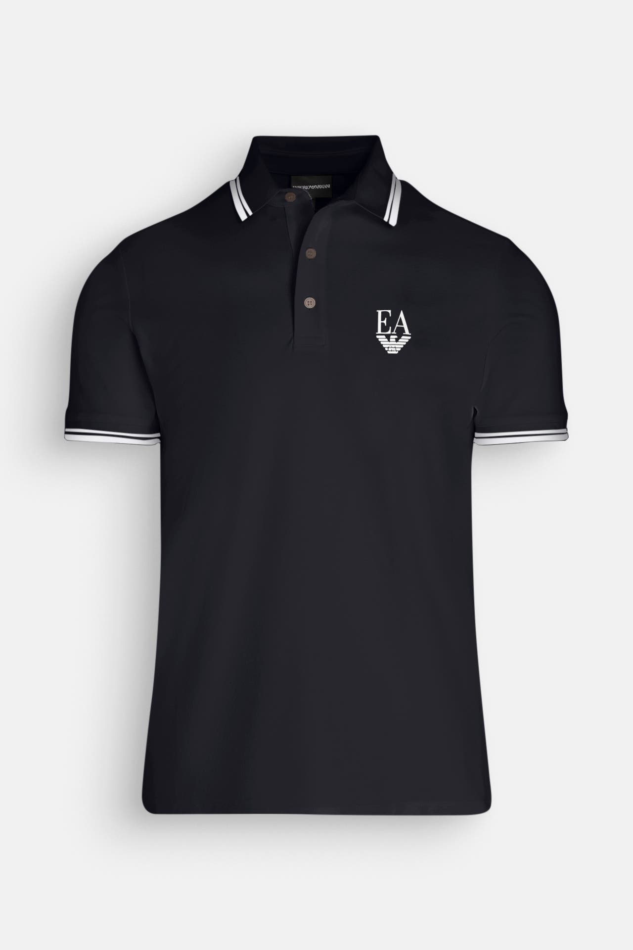 EMPORIO ARMANI Polo-Shirt nachtblau, Bild 1