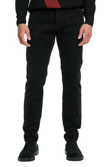EMPORIO ARMANI Cordhose schwarz