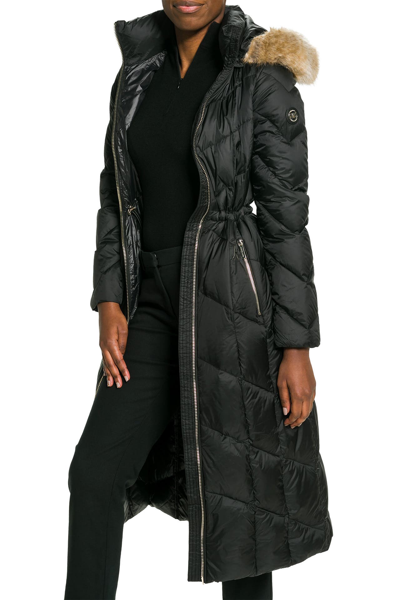 MICHAEL MICHAEL KORS Light-Daunenmantel schwarz, Bild 1