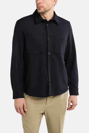 STUDIO SEIDENSTICKER Overshirt navy