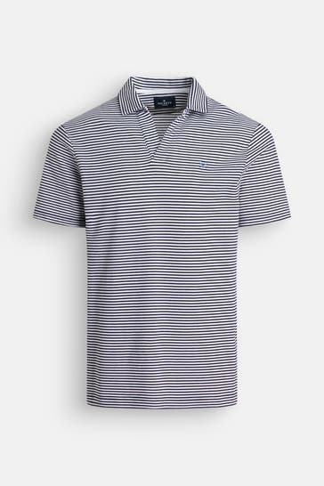 HACKETT Polo-Shirt 'Johnny' gestreift