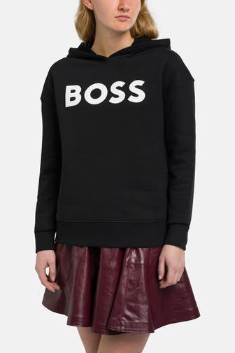 BOSS Hoodie 'Eriva' schwarz