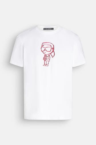 KARL LAGERFELD T-Shirt weiß