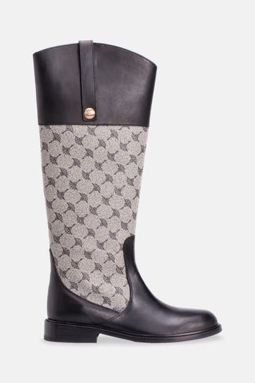 JOOP! Leder-Stiefel mehrfarbig